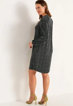 Festkjole med glimmertråde | Cellbes