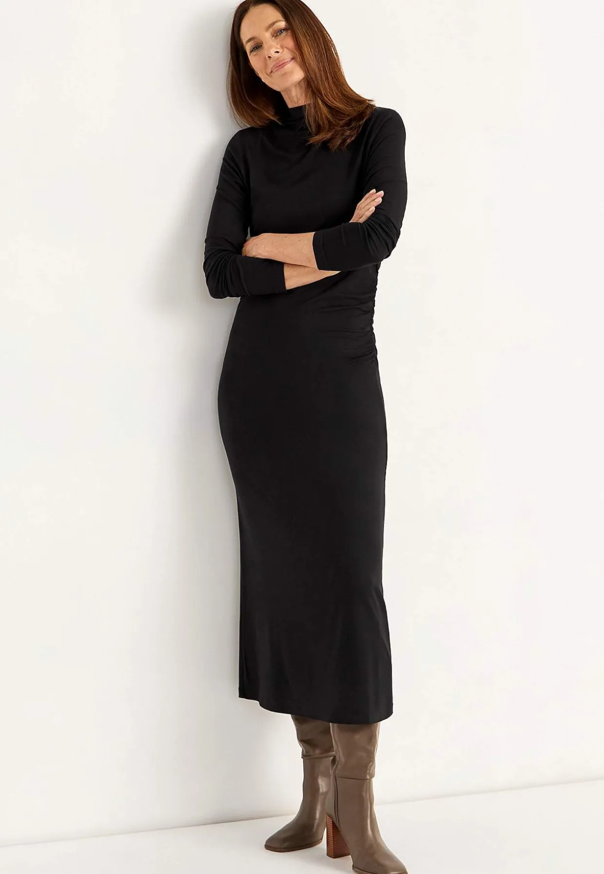 Figursyet jerseykjole