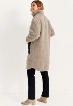 Fleecejakke med høj krave | Cellbes