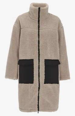 Fleecejakke med høj krave | Cellbes