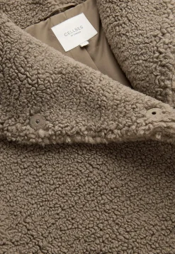 Fleecejakke med opretstående krave