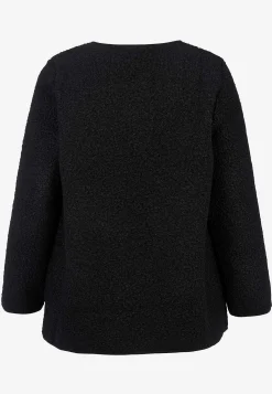 Fleecejakke med tekstureret stof | Cellbes