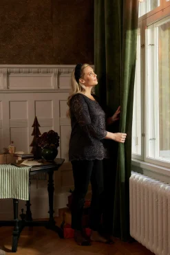 Fløjlslængder med snørehuller 2-pack