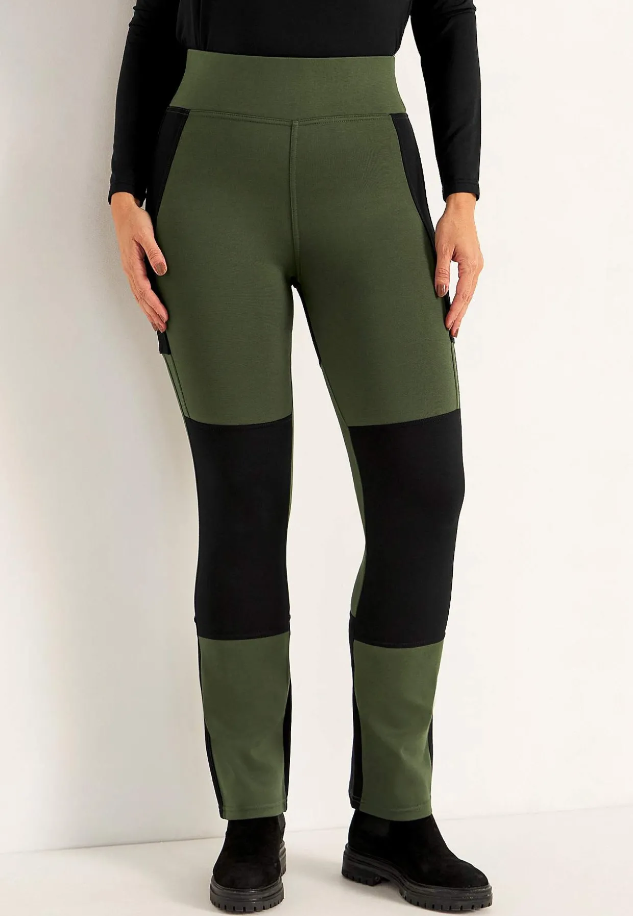 Fritidsbukser med lige ben