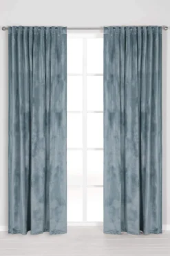 Gardinlængde fløjl 2-pack