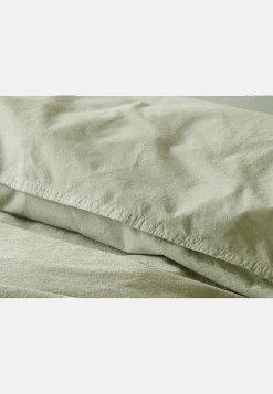 Garnfarvet sengesæt 150x210 cm