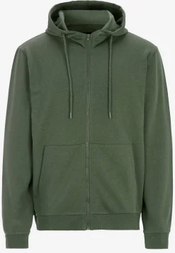 Hættetrøje med lynlås