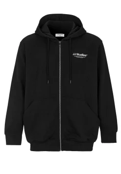 Hættetrøje med lynlås