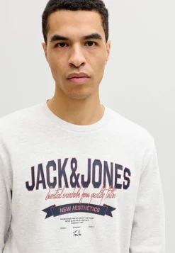 Hættetrøje med tryk