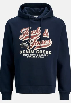 Hættetrøje med tryk