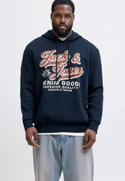 Hættetrøje med tryk