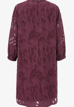 Jacquardvævet, næsten gennemsigtig kjole | Cellbes