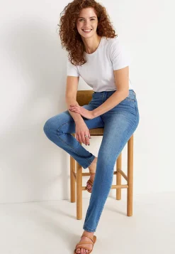 Jeans i denim med superstræk Ella | Cellbes