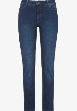 Jeans med elastik i siderne Elsa