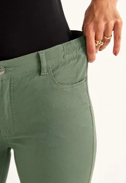 Jeans med elastisk talje