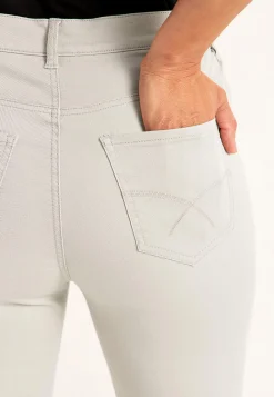 Jeans med elastisk talje