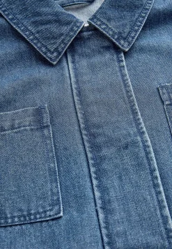 Jeansjakke med lynlås | Cellbes