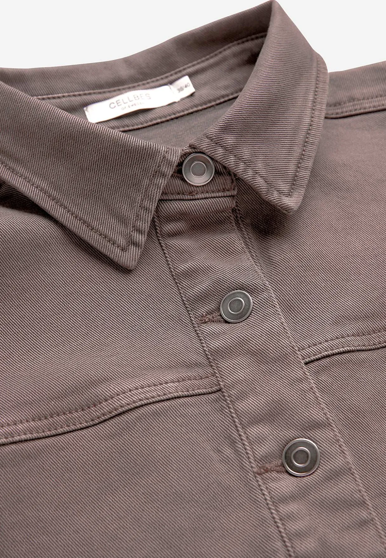 Jeansjakke med stræk