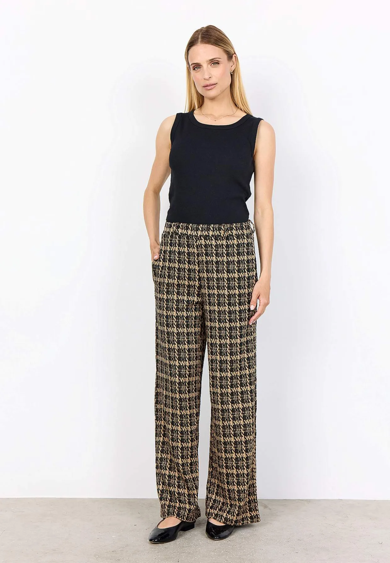 Jerseybukser med lommer