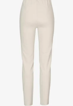 Jerseybukser med syede pressefolder Lisa