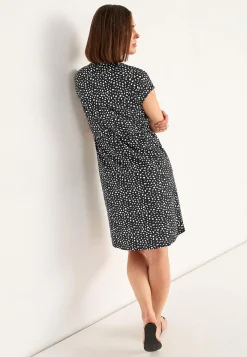 Jerseykjole med bindebånd