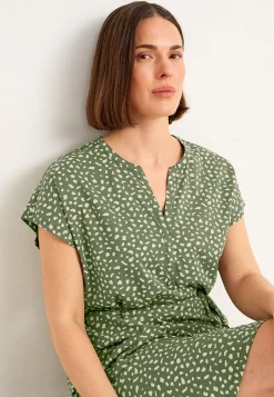 Jerseykjole med bindebånd