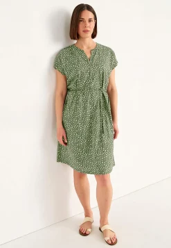 Jerseykjole med bindebånd