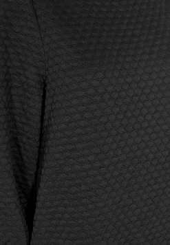 Jerseykjole med 3D-struktur