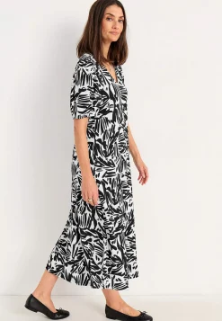 Jerseykjole med pufærmer | Cellbes