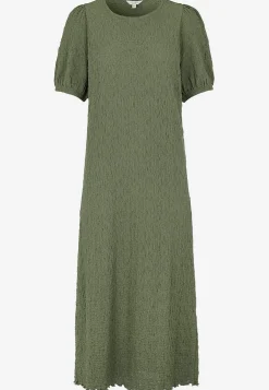 Jerseykjole med struktur