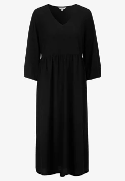 Jerseykjole med strukturmønster