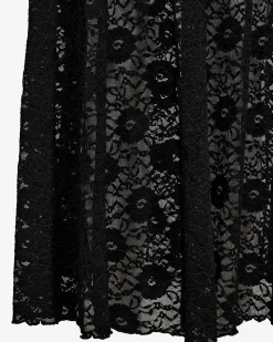 Jerseynederdel i blonde