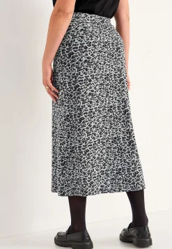 Jerseynederdel med svaj med lommer | Cellbes