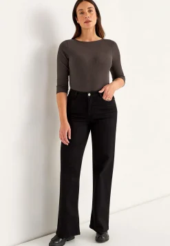 Jerseytop i økologisk bomuld