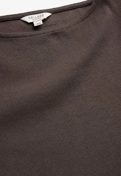 Jerseytop i økologisk bomuld