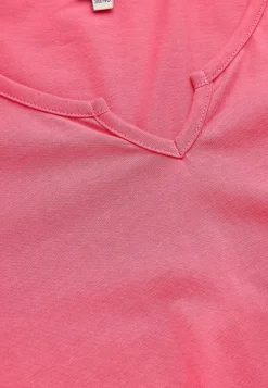 Jerseytop med 3/4 lange ærmer