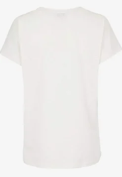 Jerseytop med korte ærmer