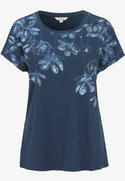 Jerseytop med korte ærmer