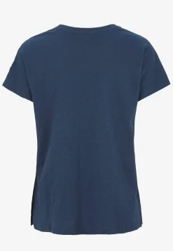 Jerseytop med korte ærmer