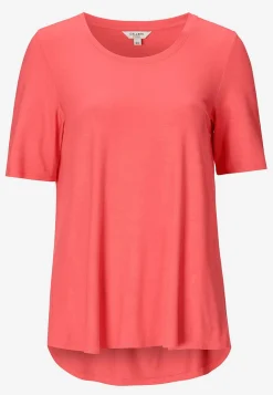 Jerseytop med korte ærmer