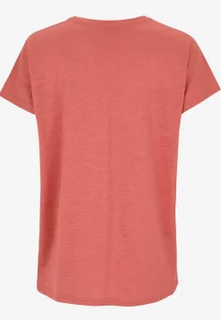 Jerseytop med korte ærmer