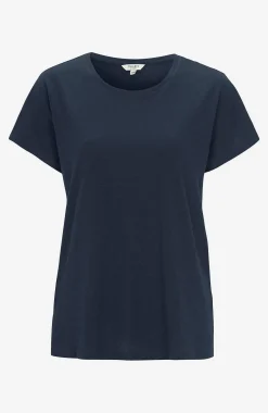 Jerseytop med korte ærmer