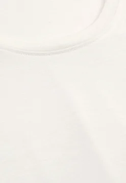 Jerseytop med korte ærmer