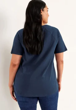 Jerseytop med raglanærme Alex 2-pack | Cellbes