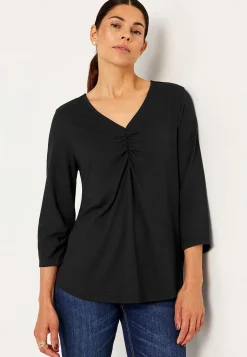 Jerseytop med rynkedetaljer | Cellbes