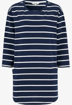 Jerseytunika i økologisk bomuld med lommer