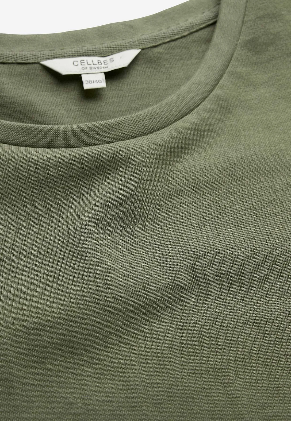 Jerseytunika i økologisk bomuld med lommer