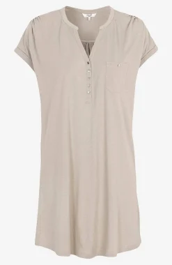 Jerseytunika i modalmiks med metalknapper | Cellbes