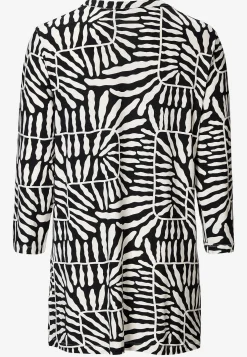 Jerseytunika med 3/4 ærme