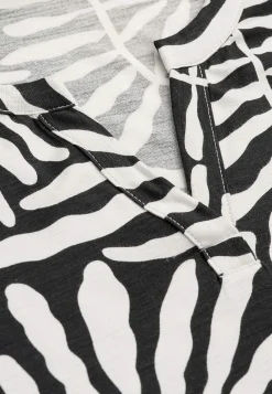 Jerseytunika med 3/4 ærme